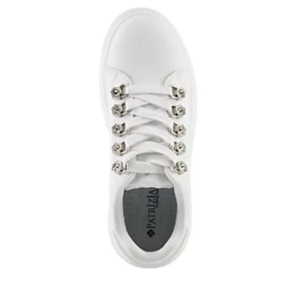 NWT Patrizia Spring Step Crystal Lace-Up Sneakers Size 10 W/Extra Shoe Strings - Picture 1 of 14